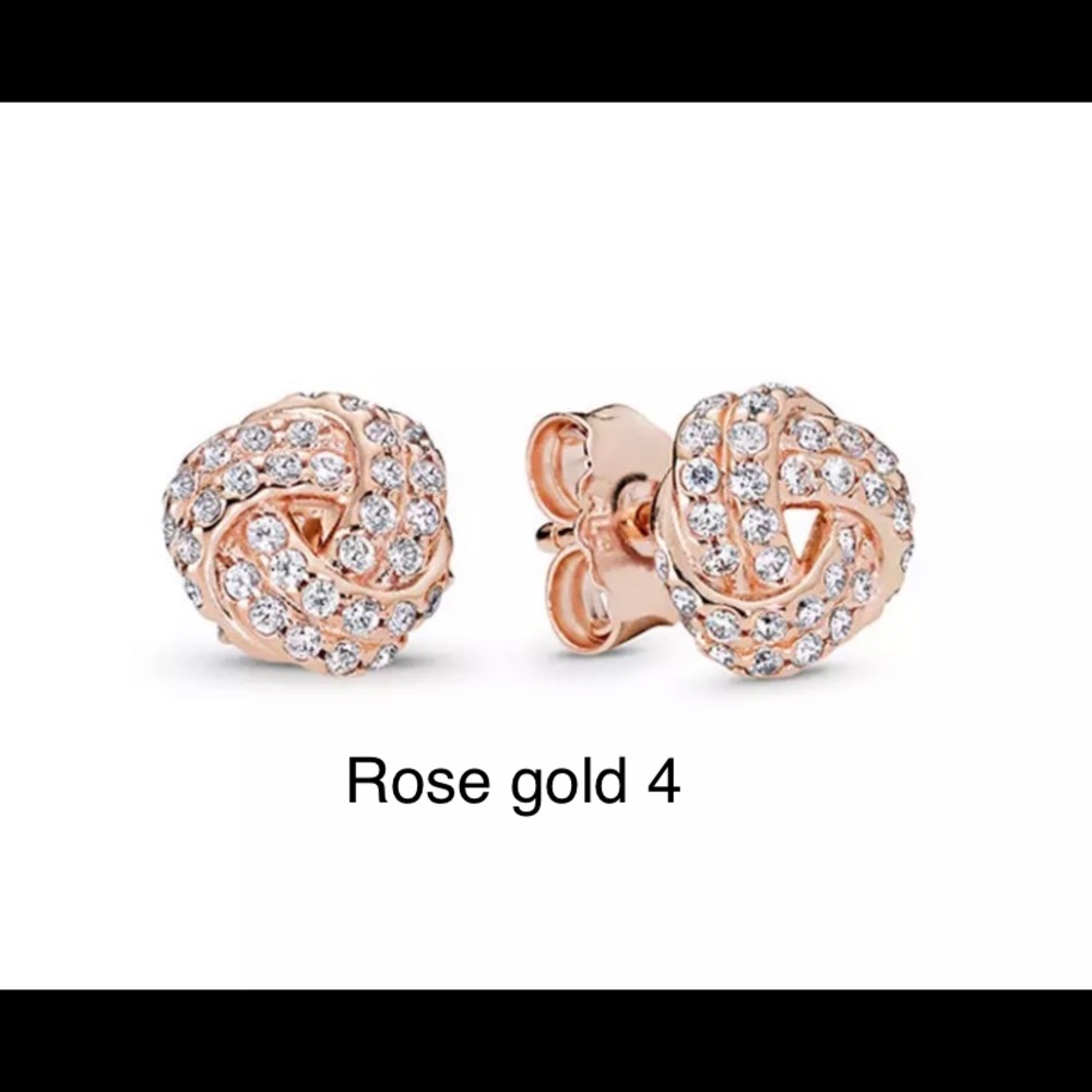 Earrings For Ladies Women Rose gold